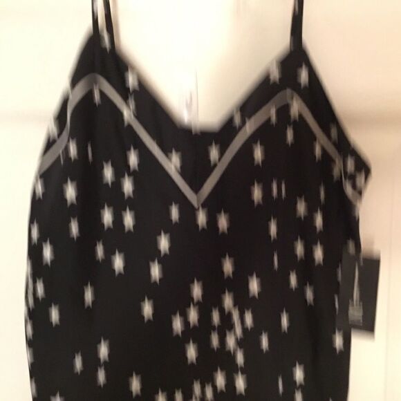 NWT Women’s Pajama Top Navy w/Stars - Picture 2 of 8